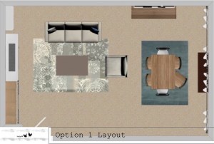 Option 1 layout
